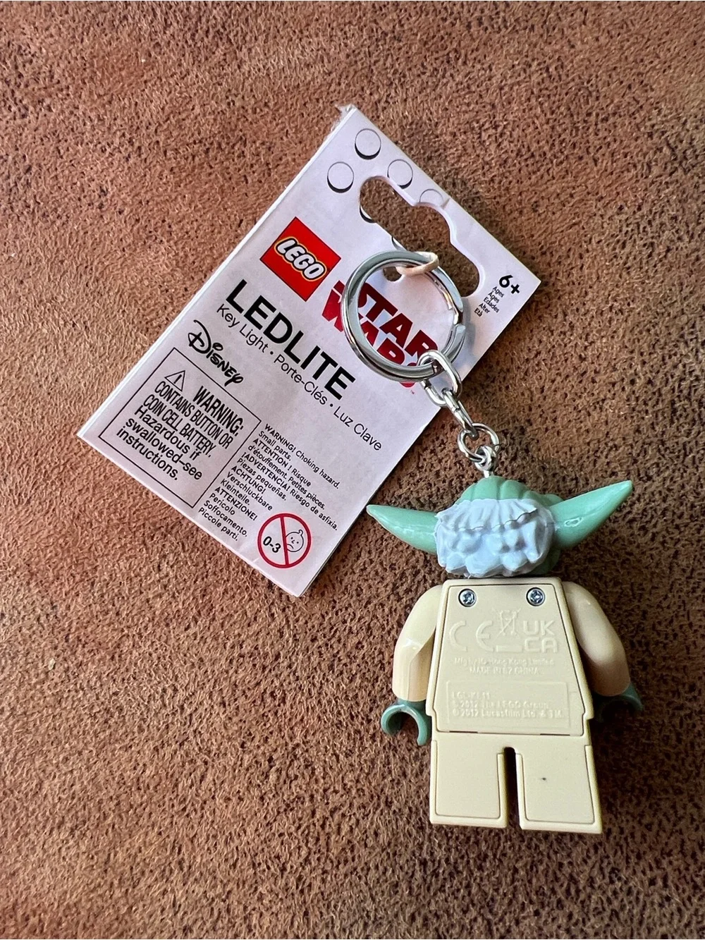Lego yoda minifigure